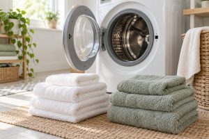 Cómo lavar las toallas por primera vez y conservar su absorción