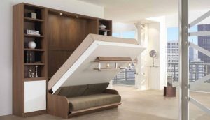 Cómo ahorrar espacio con muebles abatibles