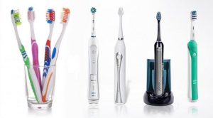 Tipos de cepillos dentales
